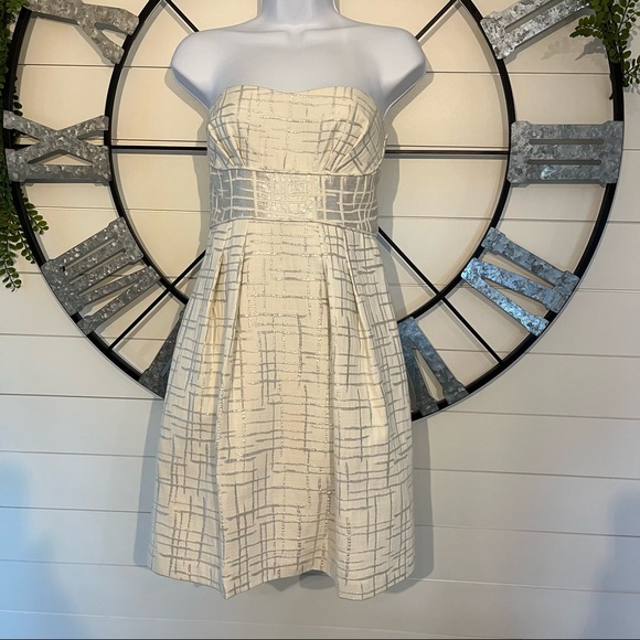 BCBGMaxAzria Dresses & Skirts - BCBG MaxAzria Strapless Dress SZ 8